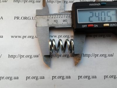 Пружина сжатия 2,5 х 14 х 24 (Артикул: S6528)