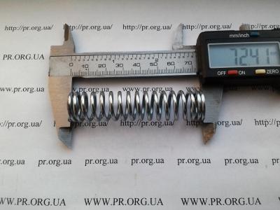 Пружина сжатия 2 х 16,2 х 72,5 (Артикул: S6540)
