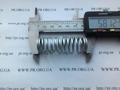 Пружина стиснення 2 х 18 х 58 (Артикул: S6541)