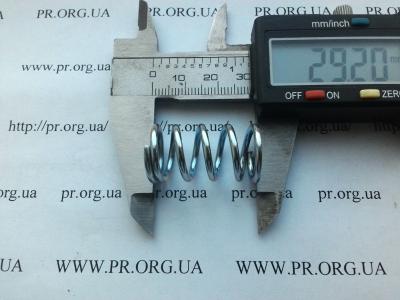 Пружина стиснення 2 х 16,2 х 29 (Артикул: S6550)