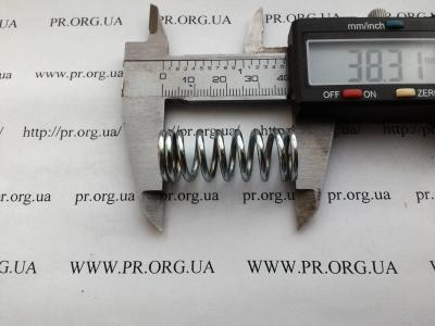 Пружина стиснення 2 х 15,2 х 38 (Артикул: S6563)