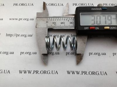 Пружина стиснення 2 х 15,8 х 30,8 (Артикул: S6566)