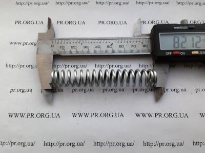 Пружина сжатия 2 х 14 х 82 (Артикул: S6577)