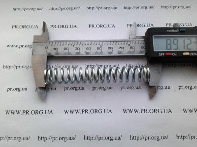 Пружина сжатия 2 х 14 х 89 (Артикул: S6578)