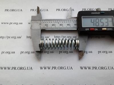 Пружина сжатия 2 х 14 х 48,5 (Артикул: S6590)