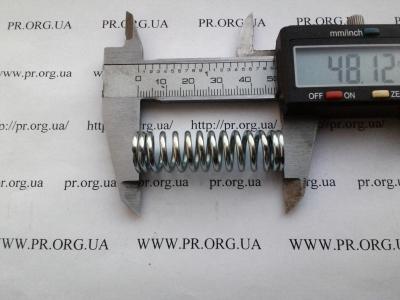 Пружина сжатия 2 х 13,8 х 48 (Артикул: S6591)