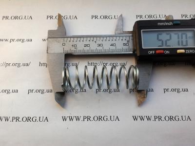 Пружина стиснення 1,5 х 16,8 х 52,5 (Артикул: S6615)