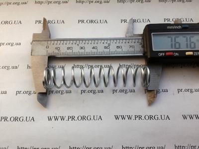 Пружина стиснення 1,5 х 16,3 х 76,5 (Артикул: S6617)