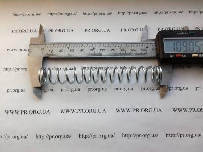 Пружина сжатия 1,5 х 15,3 х 109 (Артикул: S6631)