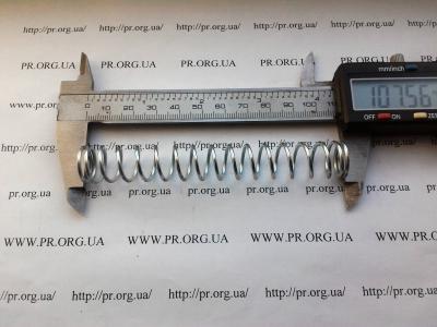 Пружина сжатия 1,5 х 15,3 х 107,5 (Артикул: S6632)