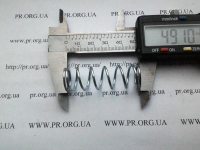 Пружина сжатия 1,5 х 15,8 х 49 (Артикул: S6649)