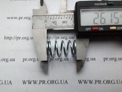 Пружина сжатия 1,5 х 15 х 26 (Артикул: S6652)