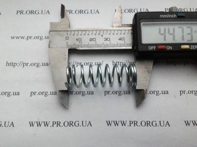 Пружина сжатия 1,5 х 15 х 44,8 (Артикул: S6653)