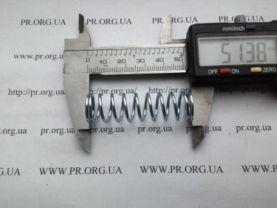 Пружина стиснення 1,5 х 14,6 х 51 (Артикул: S6659)