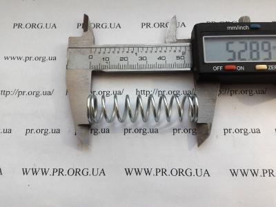 Пружина стиснення 1,5 х 14 х 53 (Артикул: S6664)