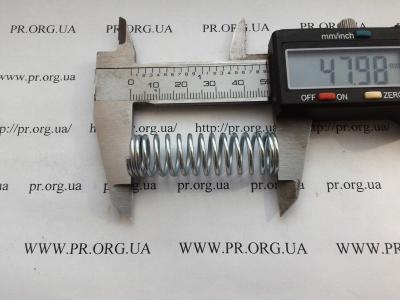 Пружина сжатия 1,5 х 14 х 48 (Артикул: S6669)