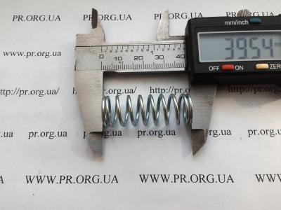 Пружина стиснення 1,5 х 14 х 39,5 (Артикул: S6670)