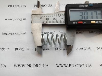 Пружина стиснення 1,5 х 14 х 30 (Артикул: S6672)