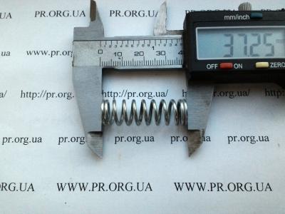 Пружина стиснення 1,5 х 11,4 х 37 (Артикул: S6689)