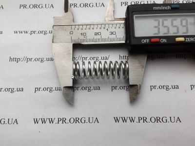 Пружина стиснення 1,5 х 11,5 х 35,5 (Артикул: S6691)
