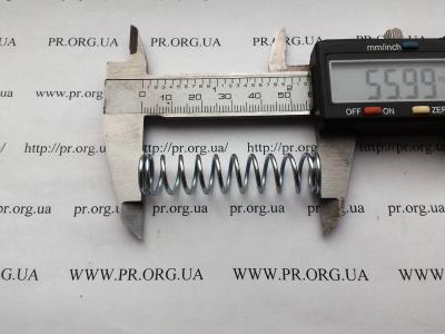 Пружина сжатия 1,4 х 12,8 х 56 (Артикул: S6693)