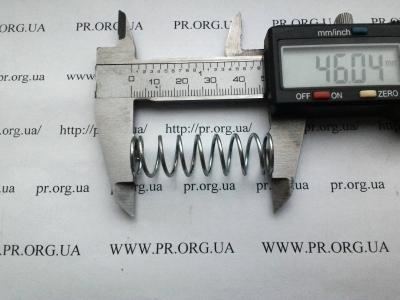 Пружина стиснення 1,3 х 14 х 46 (Артикул: S6710)