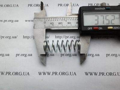 Пружина сжатия 1,3 х 13,2 х 37,5 (Артикул: S6711)