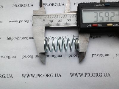 Пружина стиснення 1,3 х 14 х 36 (Артикул: S6713)