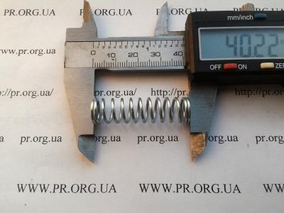 Пружина сжатия 1,2 х 11 х 40 (Артикул: S6724)