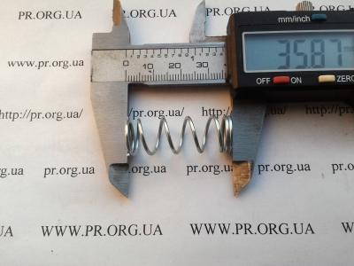 Пружина сжатия 1,2 х 12,8 х 35,8 (Артикул: S6730)