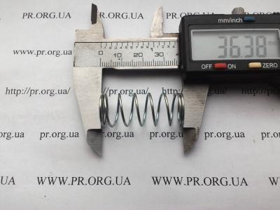Пружина сжатия 1 х 14,8 х 36 (Артикул: S6741)