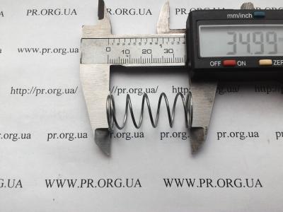 Пружина стиснення 1 х 14,9 х 35 (Артикул: S6742)