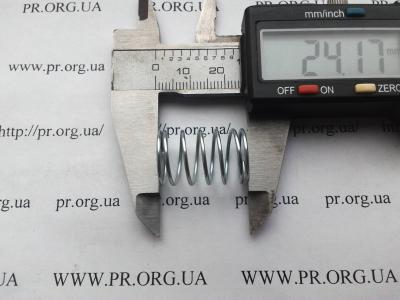 Пружина стиснення 1 х 14,9 х 24 (Артикул: S6744)