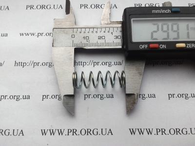 Пружина сжатия 1 х 10 х 30 (Артикул: S6751)