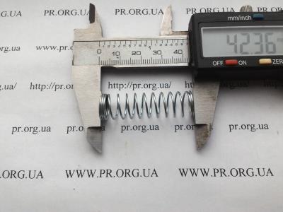 Пружина сжатия 0,8 х 11,8 х 42 (Артикул: S6755)
