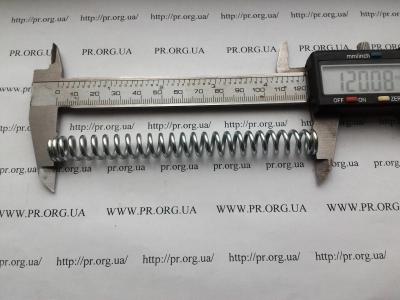 Пружина сжатия 2 х 11,8 х 120 (Артикул: S6762)
