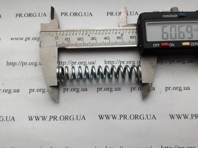 Пружина сжатия 2 х 12 х 60,5 (Артикул: S6768)