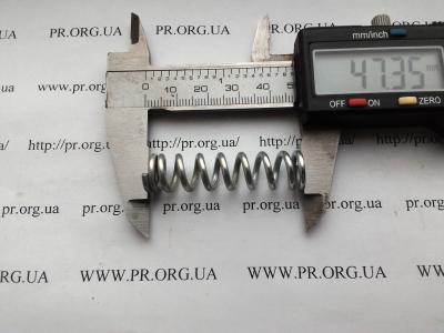 Пружина стиснення 2 х 11,8 х 47 (Артикул: S6770)