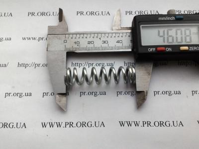 Пружина стиснення 2 х 11,8 х 46 (Артикул: S6771)