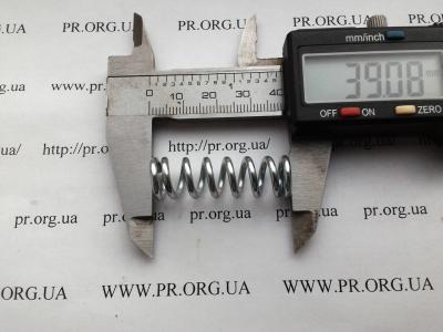 Пружина стиснення 2 х 11,8 х 39 (Артикул: S6772)