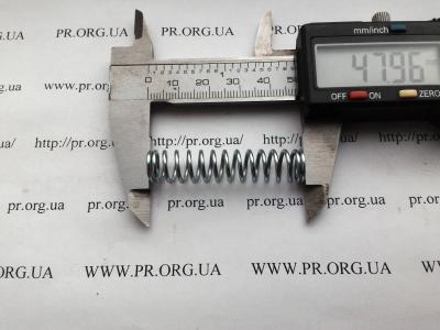 Пружина стиснення 1,3 х 10,4 х 48 (Артикул: S6782)