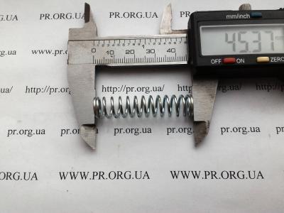 Пружина сжатия 1,2 х 10,2 х 45,5 (Артикул: S6786)