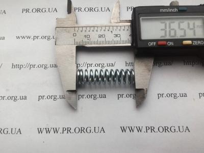 Пружина сжатия 1,6 х 9,5 х 36,5 (Артикул: S6797)
