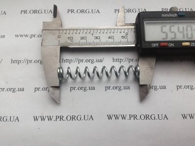 Пружина сжатия 1,5 х 9,3 х 55,5 (Артикул: S6799)