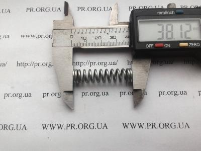 Пружина сжатия 1,5 х 9 х 38 (Артикул: S6803)