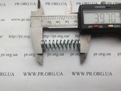 Пружина стиснення 1,5 х 10,2 х 39,5 (Артикул: S6806)
