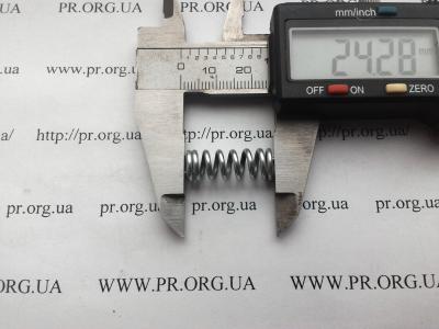 Пружина сжатия 1,5 х 8,7 х 24 (Артикул: S6811)