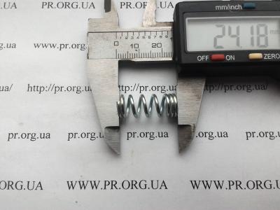 Пружина стиснення 1,4 х 9,8 х 24 (Артикул: S6813)