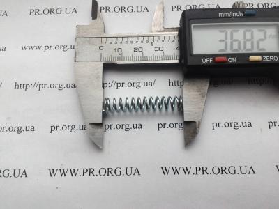 Пружина сжатия 1 х 7,2 х 36,8 (Артикул: S6826)