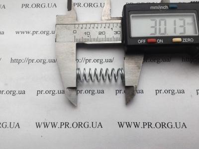 Пружина сжатия 1 х 9 х 30 (Артикул: S6828)